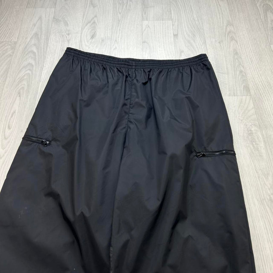 VINTAGE Y2K COLUMBIA BAGGY TRACKSUIT BOTTOMS BLACK