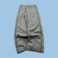 VINTAGE Y2K NIKE BAGGY TRACKSUIT BOTTOMS GREY