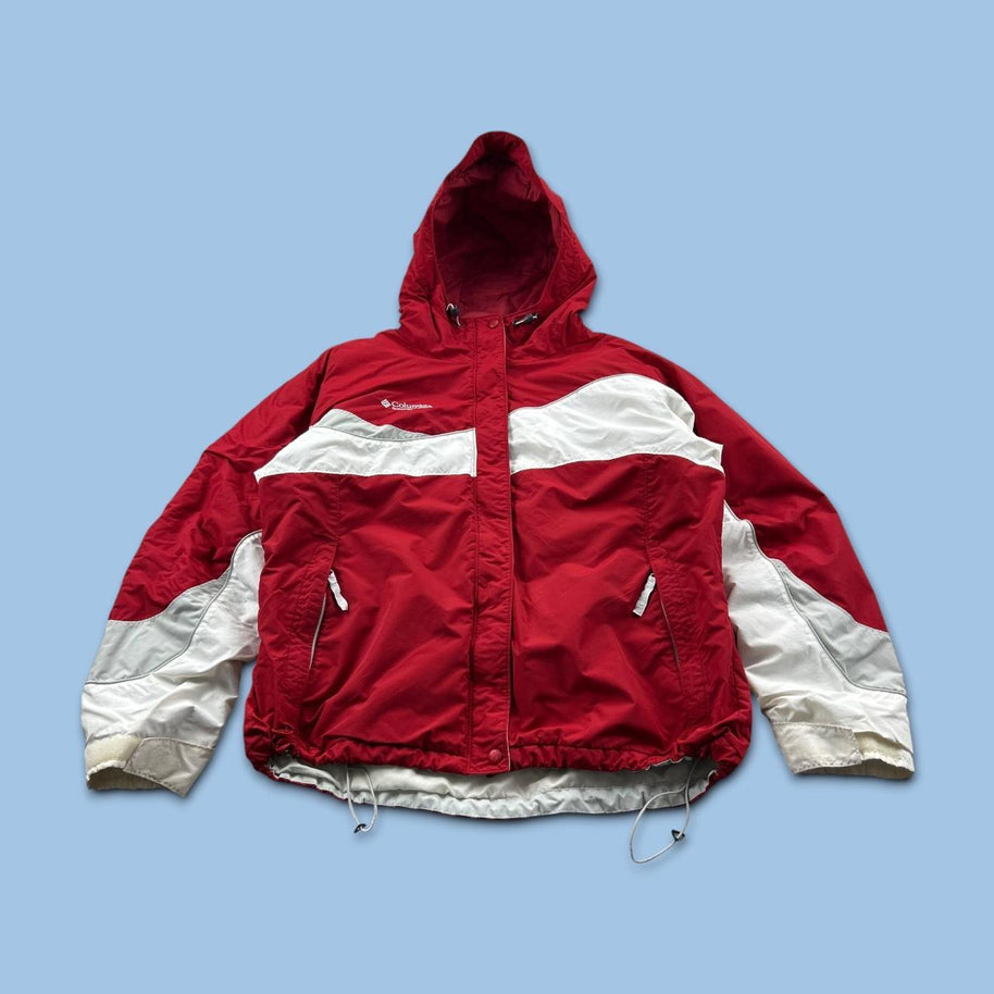VINTAGE Y2K COLUMBIA TECHNICAL UTILITY SKI JACKET RED