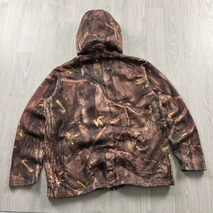 VINTAGE REALTREE HOODIE CAMO BROWN
