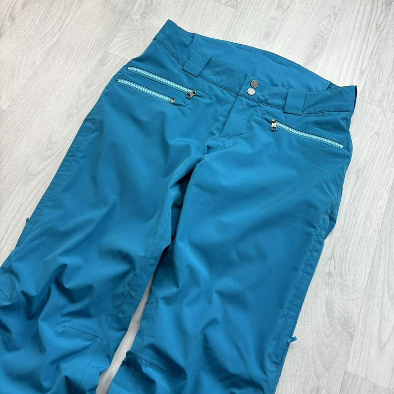 VINTAGE Y2K MARMOT BAGGY SKI PANTS SALOPETTES BLUE