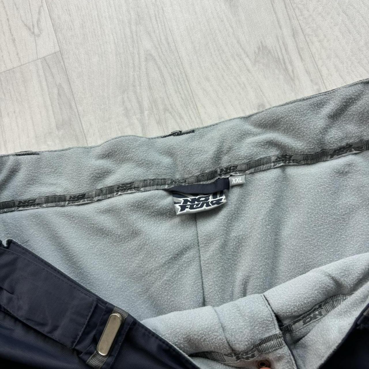 VINTAGE Y2K NO FEAR BAGGY SKI PANTS SALOPETTES NAVY