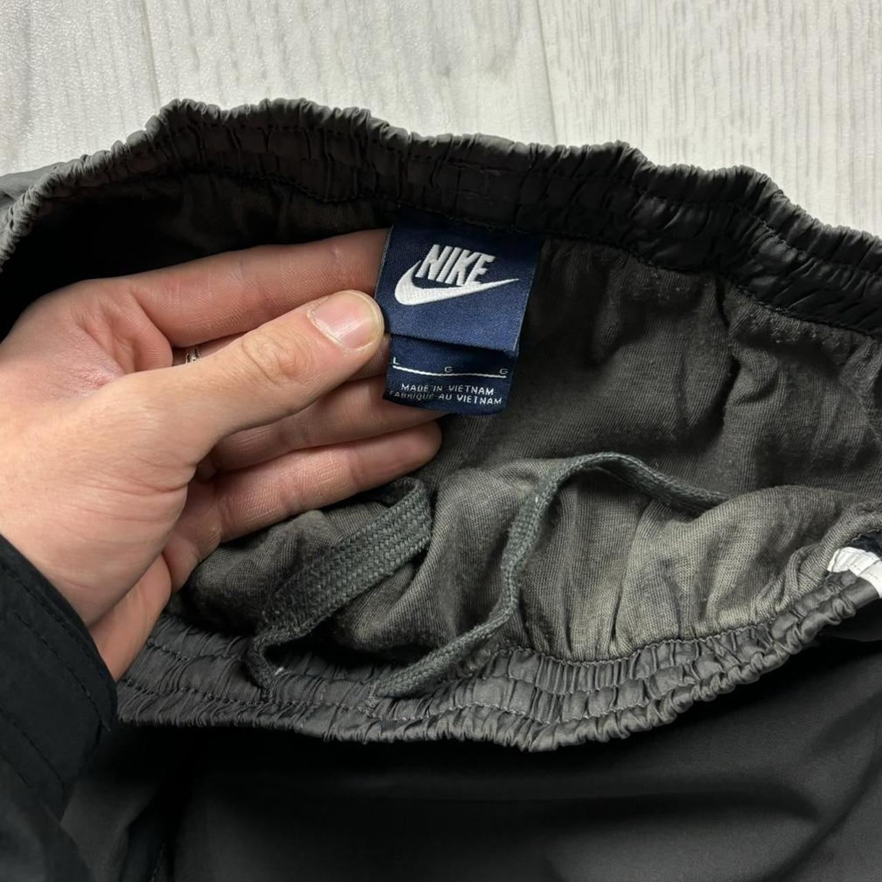 VINTAGE Y2K NIKE BAGGY TRACKSUIT BOTTOMS GREY