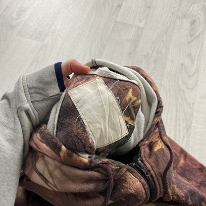 VINTAGE REALTREE HOODIE CAMO BROWN