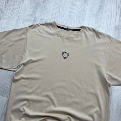 VINTAGE Y2K NIKE TEMPLATE LOGO T SHIRT CREAM