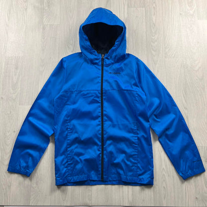 VINTAGE 00s COLUMBIA TECHNICAL HOODED LIGHTWEIGHT JACKET BLUE
