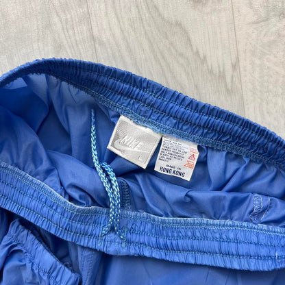 VINTAGE 90s NIKE BAGGY TRACKSUIT BOTTOMS BLUE