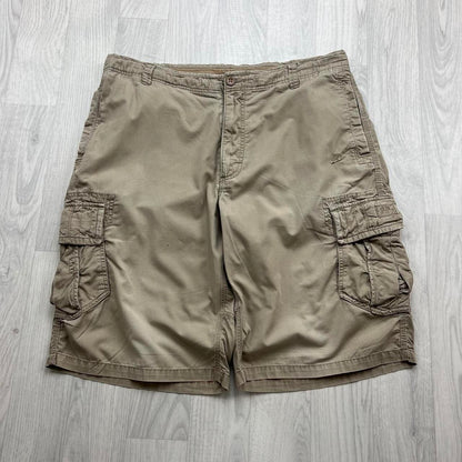 VINTAGE Y2K NIKE BAGGY CARGO SHORTS BEIGE