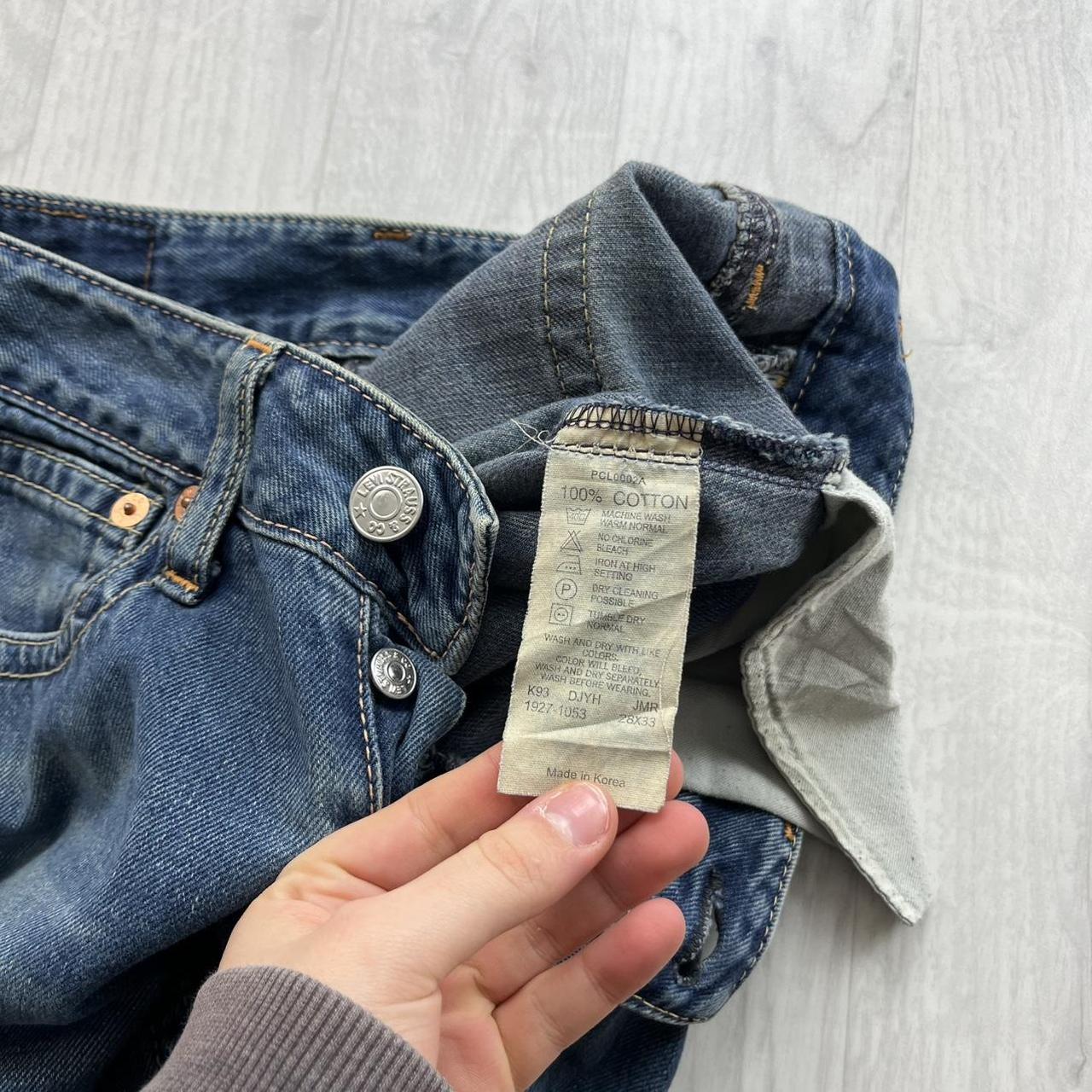 VINTAGE Y2K LEVIS LOW RISE BOOTCUT FLARED JEANS BLUE