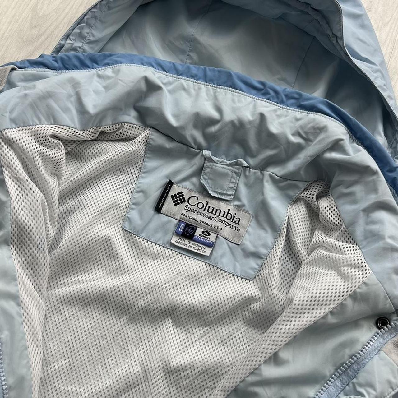 VINTAGE 00s COLUMBIA TECHNICAL JACKET BABY BLUE