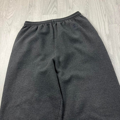 VINTAGE Y2K STARTER BAGGY COTTON SWEATPANTS GREY