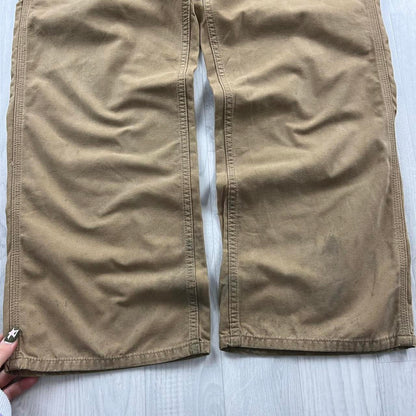 VINTAGE FADED GLORY BAGGY CARPENTER JEANS TAN
