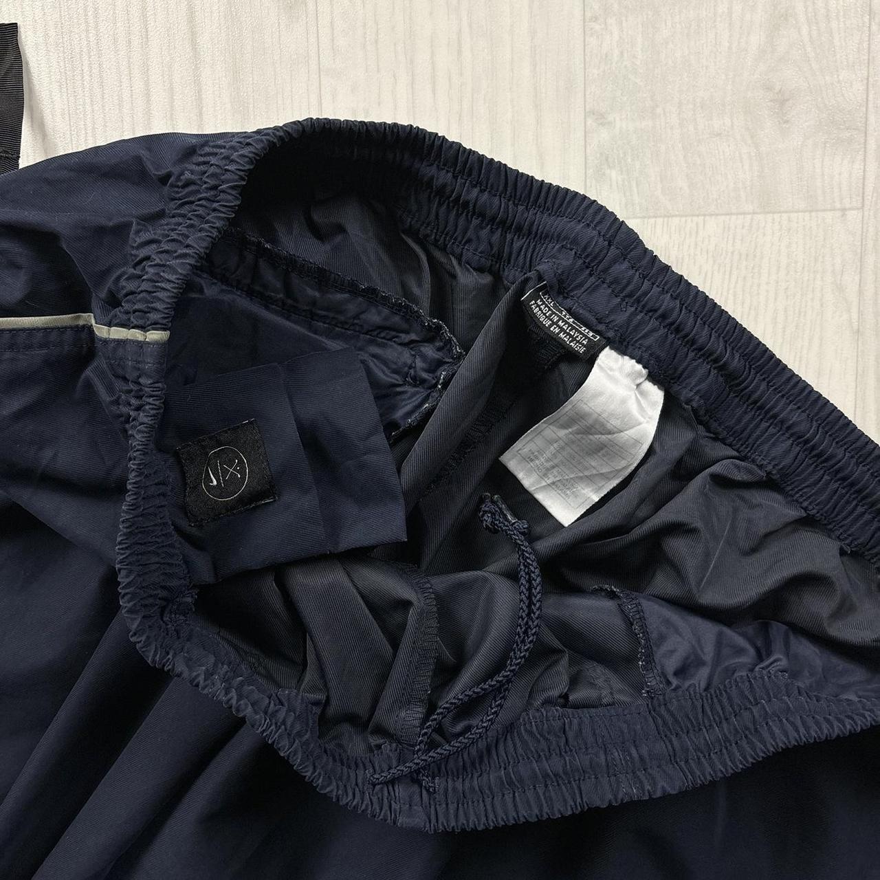 VINTAGE Y2K NIKE GOLF BAGGY TRACKSUIT BOTTOMS NAVY