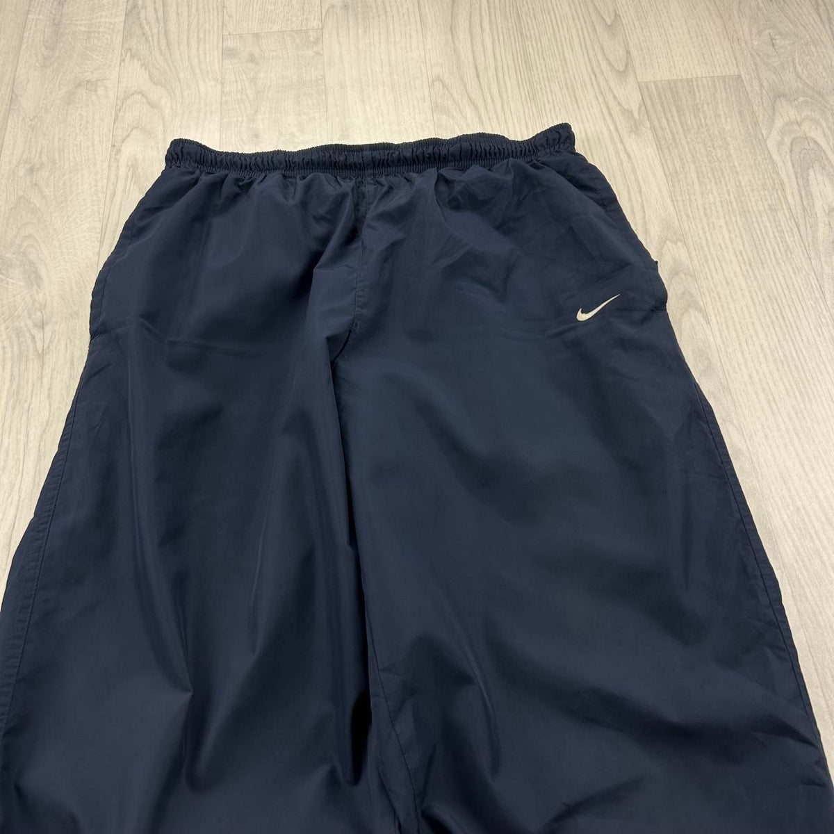 VINTAGE Y2K NIKE BAGGY TRACKSUIT BOTTOMS NAVY