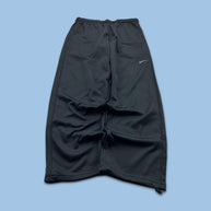 VINTAGE Y2K NIKE BAGGY THERMA FIT TRACKSUIT BOTTOMS BLACK