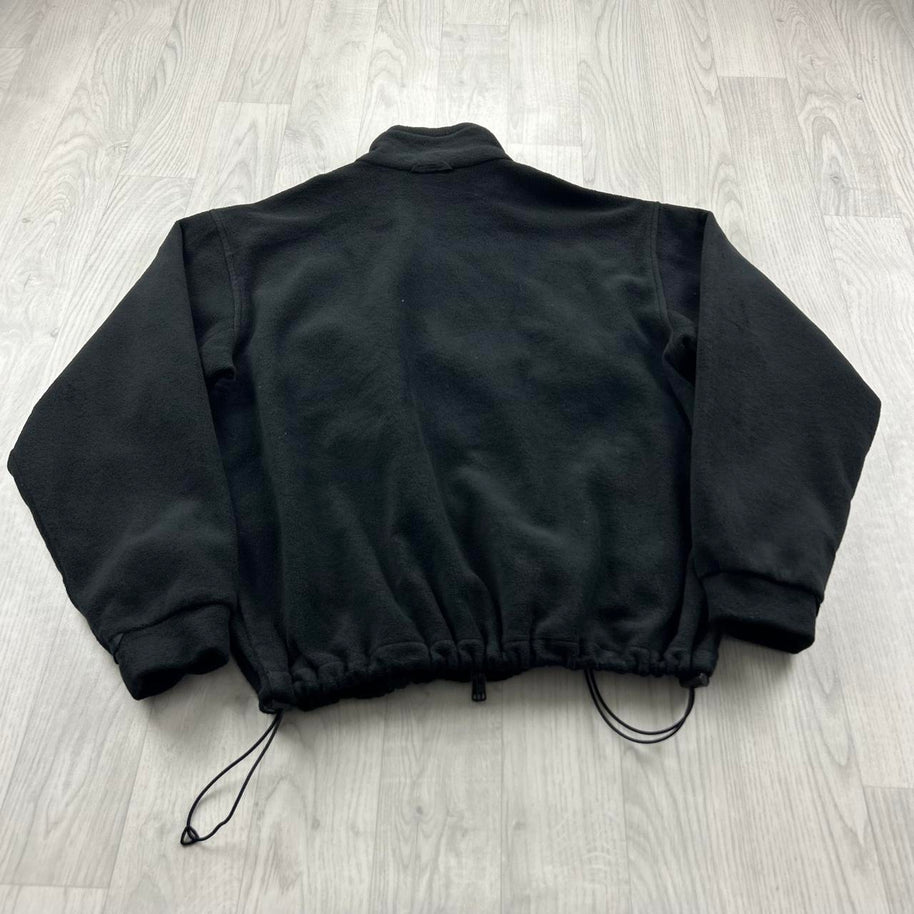 VINTAGE Y2K COLUMBIA ZIP UP FLEECE JACKET BLACK