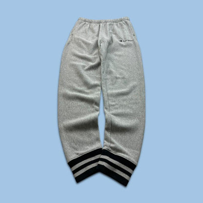 CHAMPION REVERSE WEAVE COTTON SWEATPANTS GREY