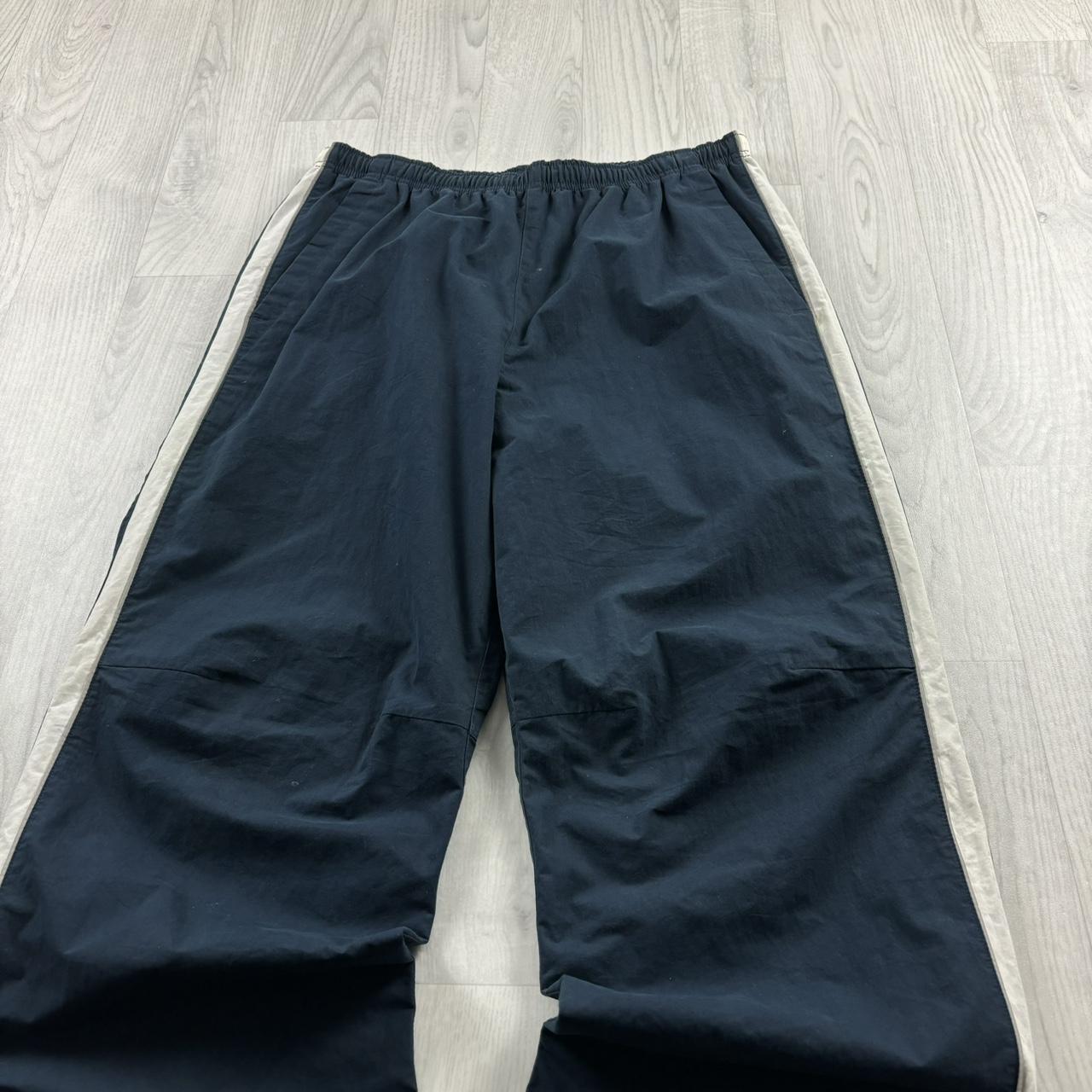 VINTAGE Y2K NAUTICA BAGGY TRACKSUIT BOTTOMS NAVY