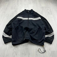VINTAGE Y2K NIKE LIGHTWEIGHT TECHNICAL TRACK JACKET BLACK