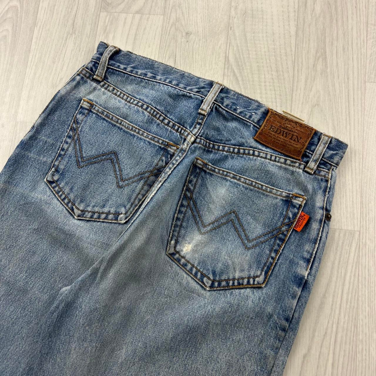 VINTAGE 90s EDWIN BAGGY JEANS BLUE