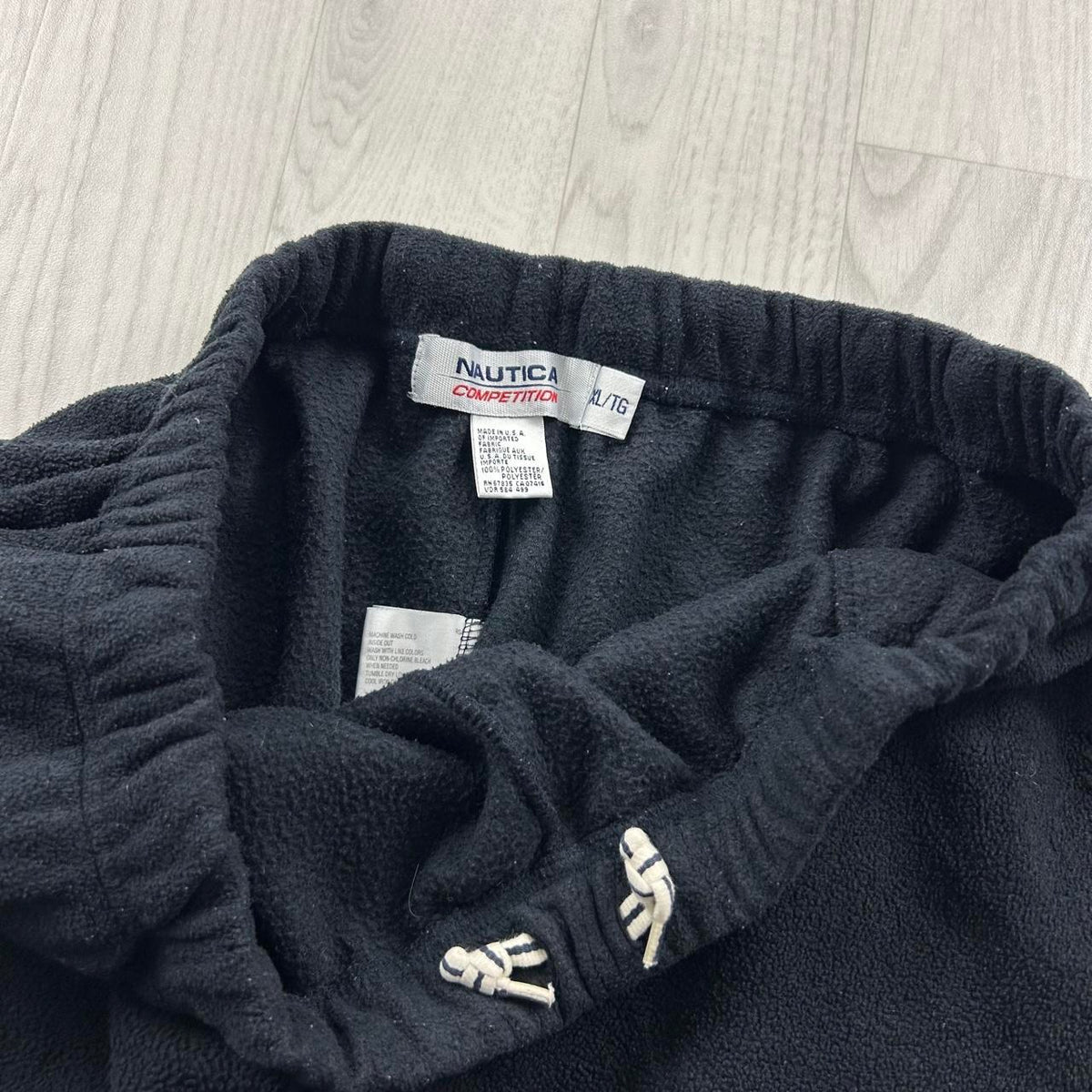 VINTAGE Y2K NAUTICA BAGGY FLEECE COTTON SWEATPANTS NAVY