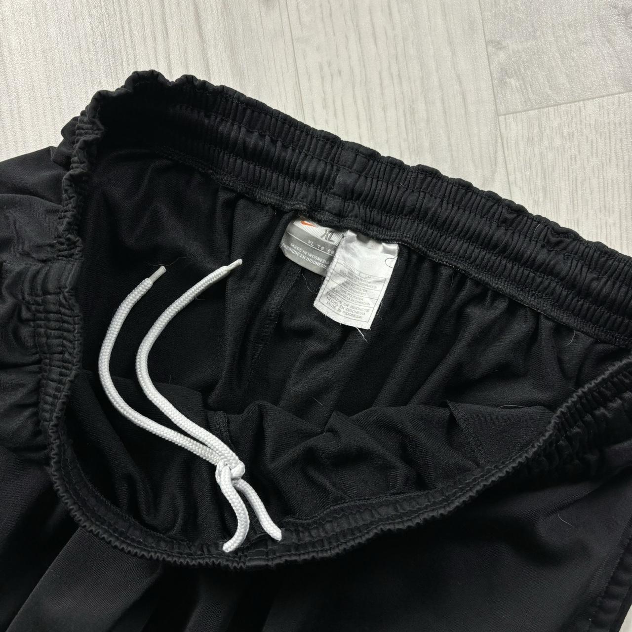 VINTAGE Y2K NIKE BAGGY WIDE LEG TRACKSUIT BOTTOMS BLACK