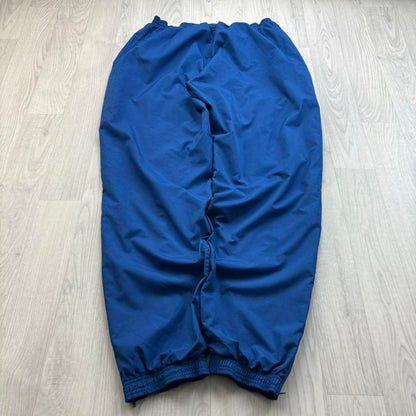 VINTAGE 90s UMBRO BAGGY TRACKSUIT BOTTOMS BLUE