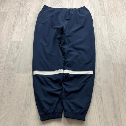 NIKE DRI FIT BAGGY TRACKSUIT BOTTOMS NAVY