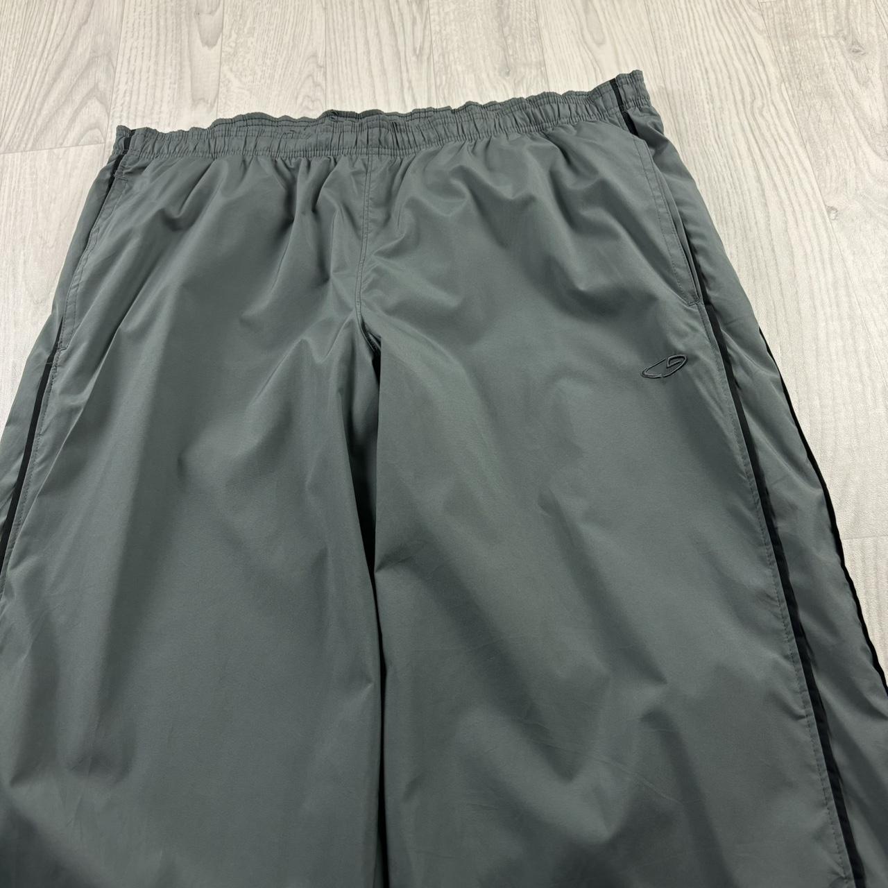 VINTAGE Y2K CHAMPION BAGGY TRACKSUIT BOTTOMS GREY
