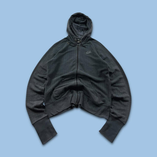 VINTAGE Y2K NIKE ZIP HOODIE BLACK