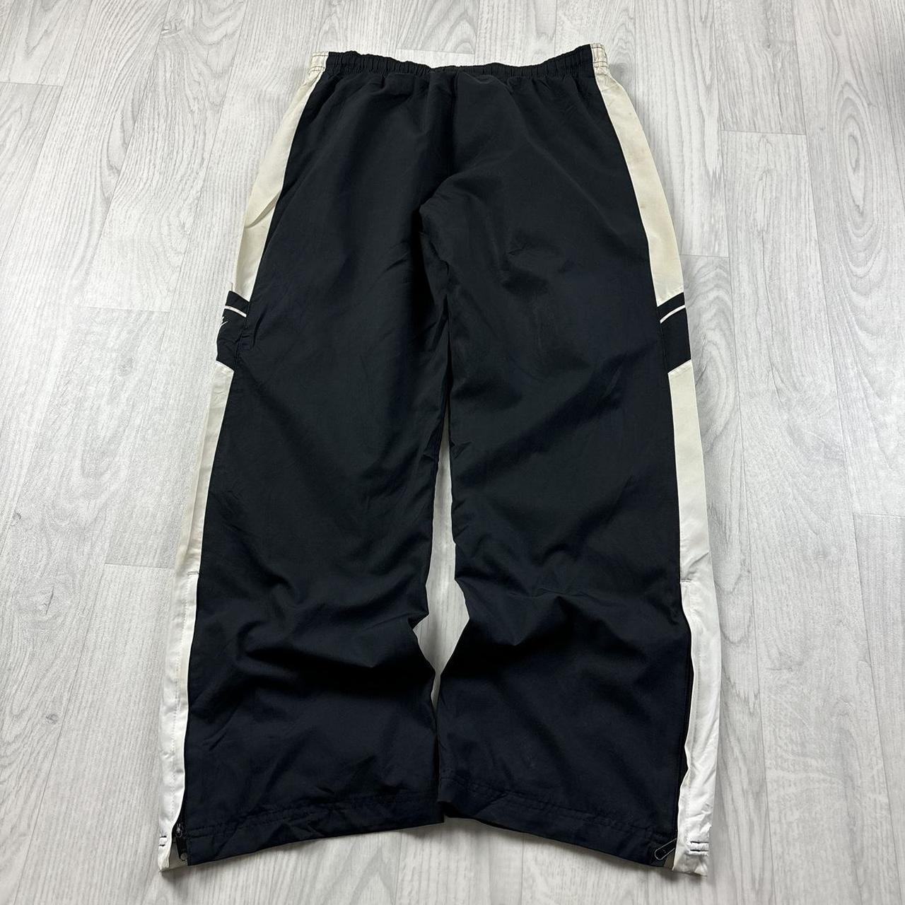VINTAGE Y2K NIKE BAGGY TRACKSUIT BOTTOMS BLACK