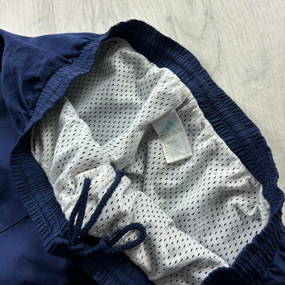VINTAGE Y2K ADIDAS BAGGY TRACKSUIT BOTTOMS NAVY