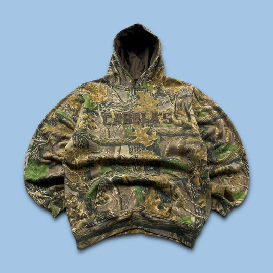 VINTAGE REALTREE CABELAS HOODIE CAMO