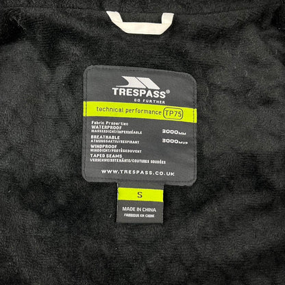 VINTAGE Y2K TRESSPASS CAMO FLUFFY HOOD SKI JACKET PINK