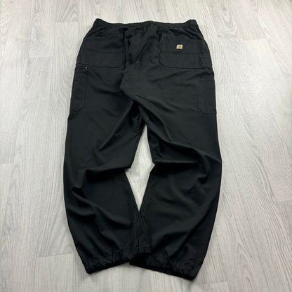 VINTAGE Y2K CARHARTT BAGGY TRACKSUIT BOTTOMS BLACK