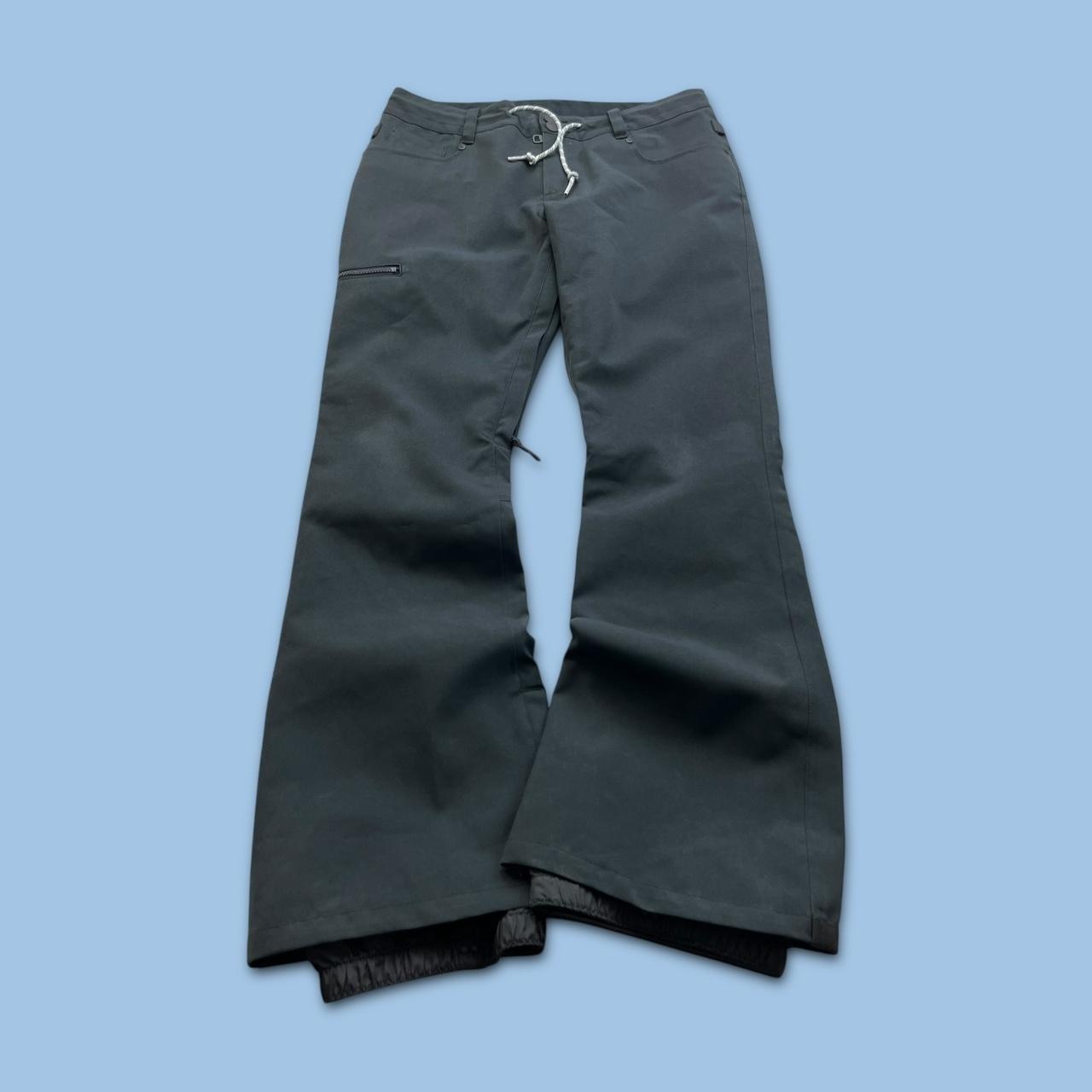 VINTAGE Y2K DC BAGGY SKI PANTS SALOPETTES BLACK