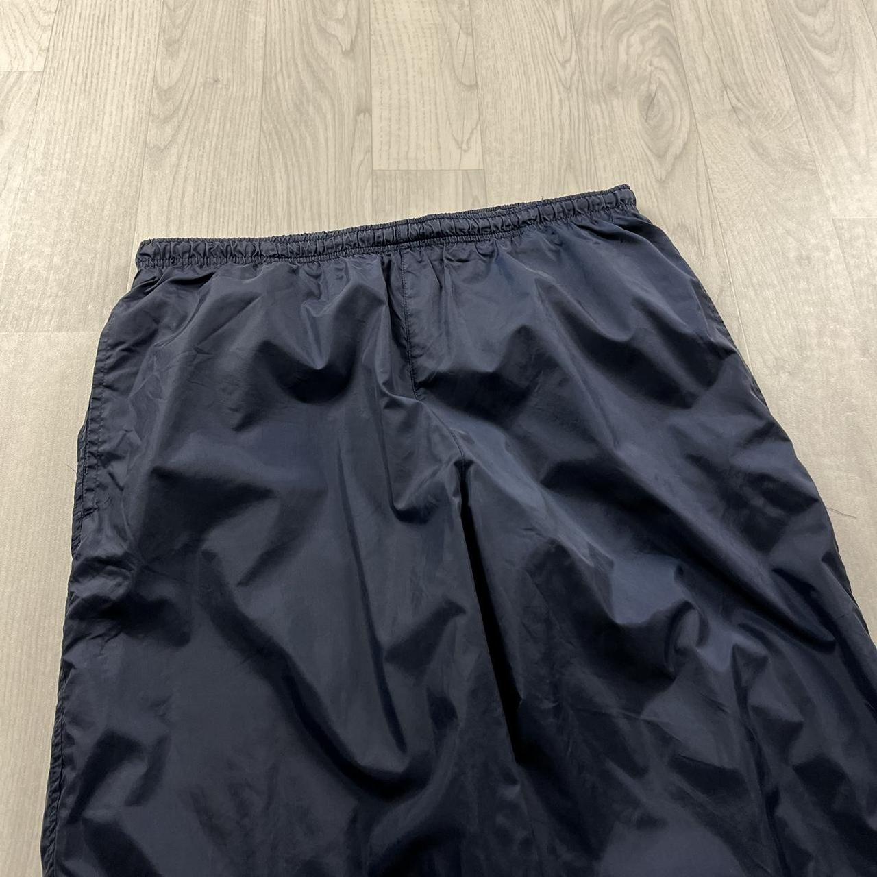 VINTAGE Y2K NIKE BAGGY TRACKSUIT BOTTOMS NAVY