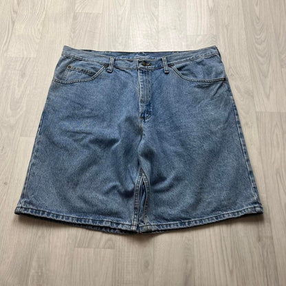 VINTAGE Y2K LEE BAGGY JORTS BLUE