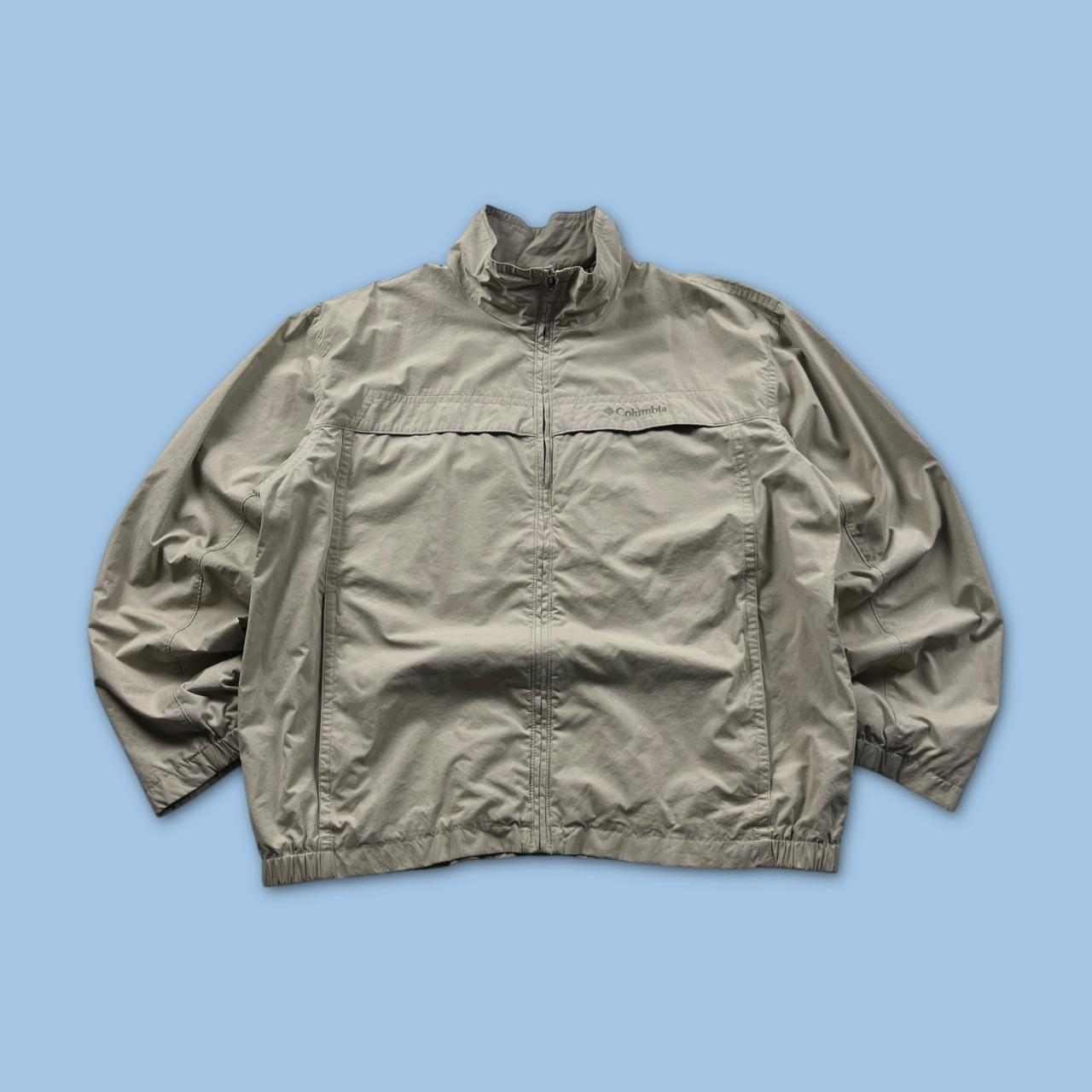 VINTAGE 00s COLUMBIA LIGHTWEIGHT JACKET BEIGE
