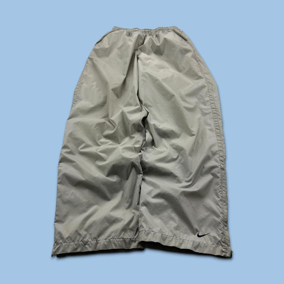 VINTAGE Y2K NIKE BAGGY TRACKSUIT BOTTOMS GREY