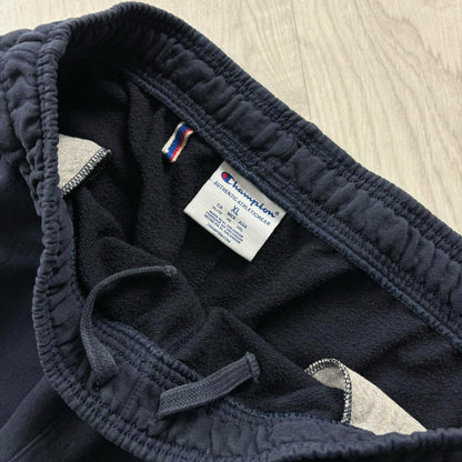 VINTAGE 00s CHAMPION BAGGY COTTON SWEATPANTS NAVY