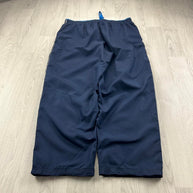VINTAGE Y2K STARTER BAGGY TRACKSUIT BOTTOMS NAVY