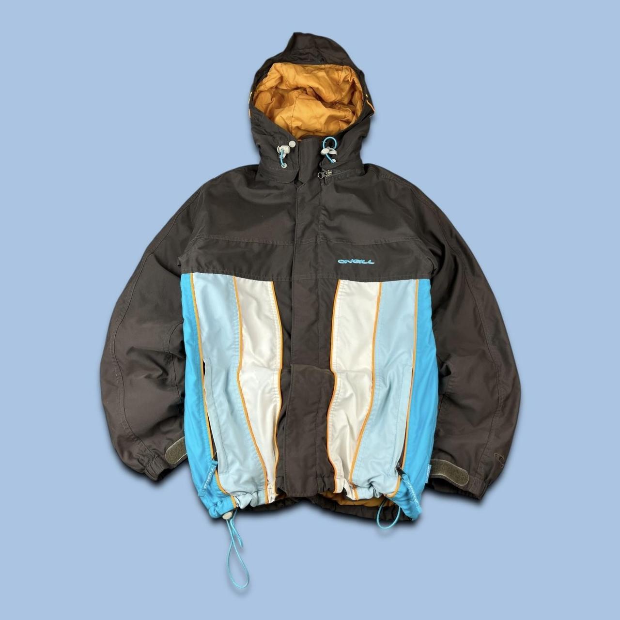 VINTAGE Y2K ONEILL TECHNICAL SKI JACKET BROWN