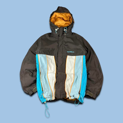 VINTAGE Y2K ONEILL TECHNICAL SKI JACKET BROWN