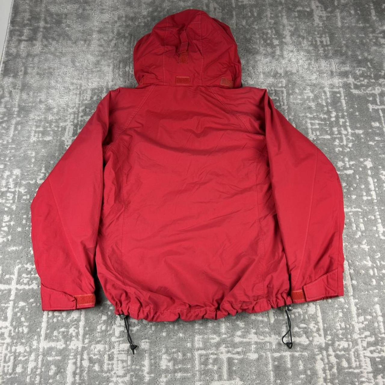VINTAGE 00s COLUMBIA TECHNICAL HOODED UTILITY JACKET RED
