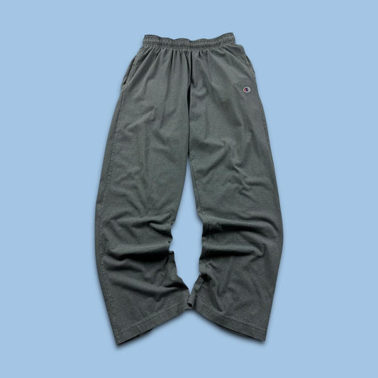 VINTAGE 00s CHAMPION BAGGY LIGHTWEIGHT SWEATPANTS GREY