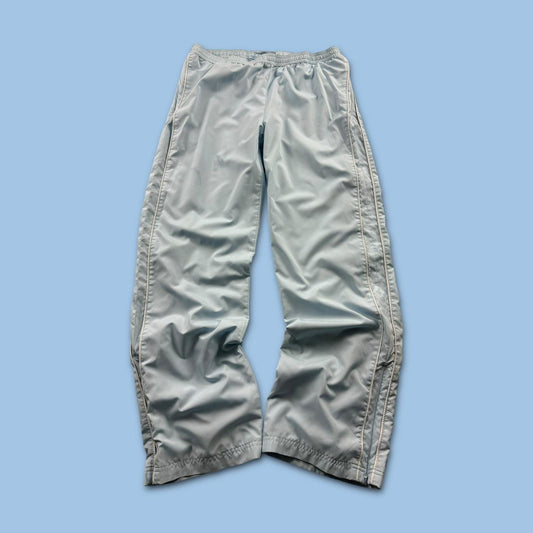 VINTAGE Y2K NIKE LOW RISE BAGGY TRACKSUIT BOTTOMS BABY BLUE