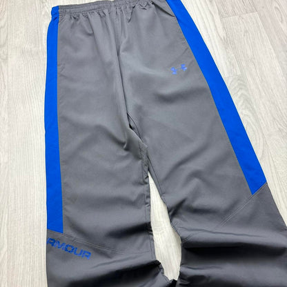 UNDER ARMOUR BAGGY TRACKSUIT BOTTOMS GREY