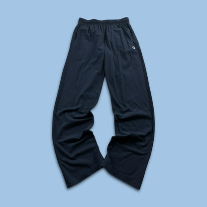 VINTAGE 00s CHAMPION STRAIGHT LEG LIGHTWEIGHT SWEATPANTS NAVY