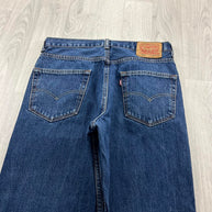 VINTAGE 00s LEVIS 550 BAGGY JEANS BLUE